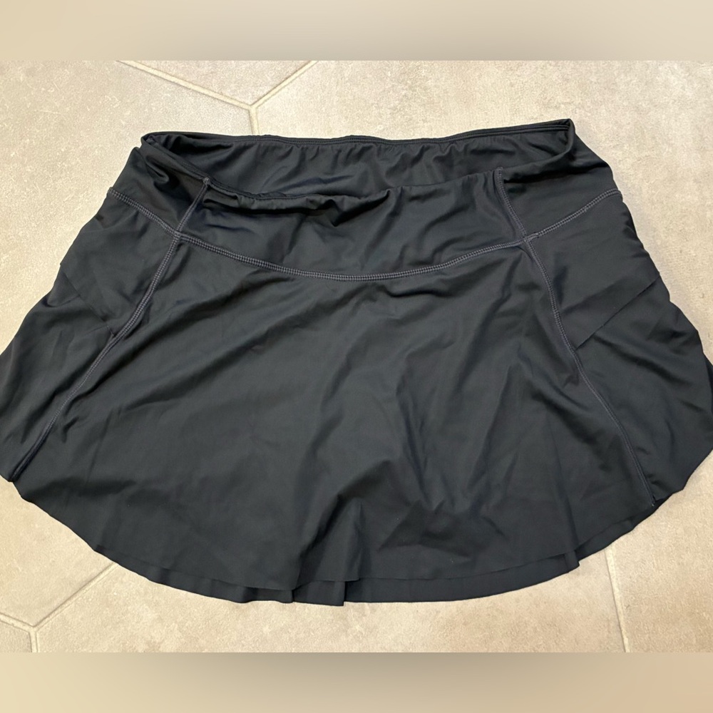 ZYIA Black Women's Athletic Skirt
